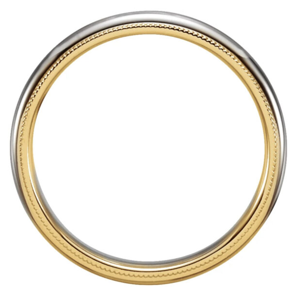 Half Round Band with Milgrain - Image 2