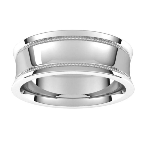 Milgrain Concave with Edge Band - Image 3