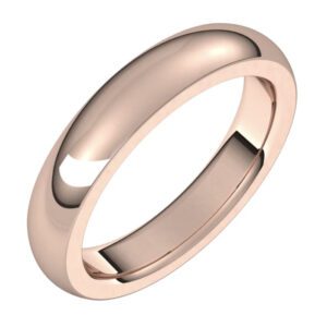 Half Round Comfort Fit Heavy Bands
