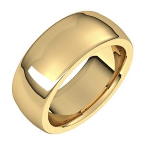 Half Round Comfort Fit Heavy Bands