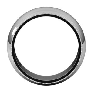 Milgrain Half Round Bands