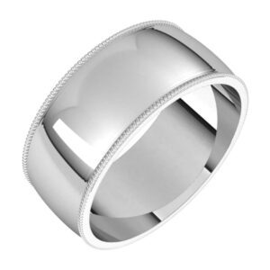 Milgrain Half Round Light Bands