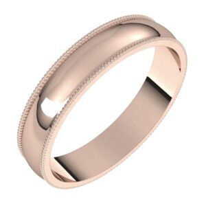 Milgrain Half Round Light Bands