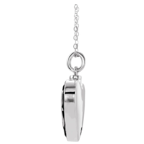 Dad Heart Ash Holder Necklace - Image 2