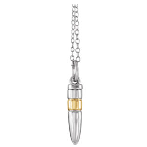 Bullet Ash Holder Necklace