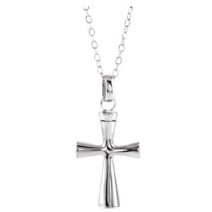 Cross Ash Holder Necklace or Pendant