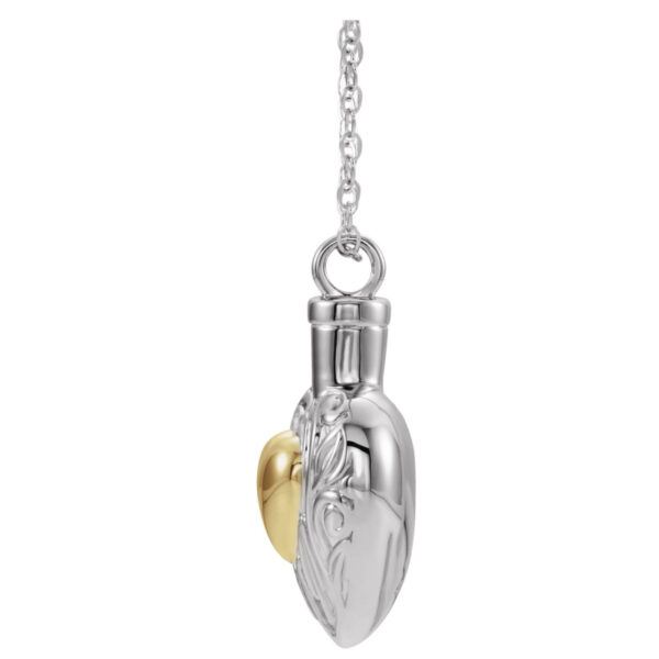Heart Ash Holder Necklace - Image 2