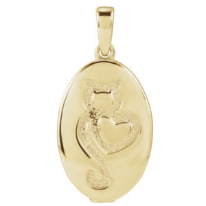 Cat Ash Holder Pendant